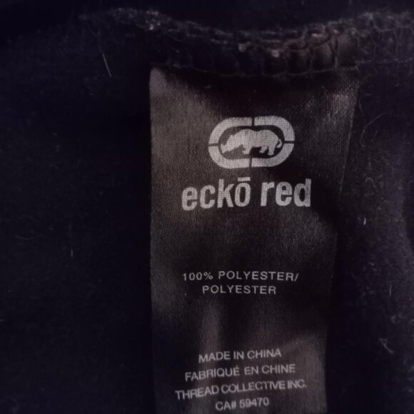 RARE Vintage Y2K Ecko Red Track Jacket | Taping Logo Streetwear Hip-Hop | Size M - Picture 5 of 9